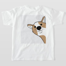 Visage de corgi