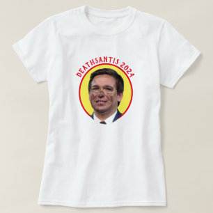 T-shirt visage de la mort de Santis