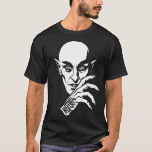 T-shirt Visage de Nosferatu 1922 Comte Orlok