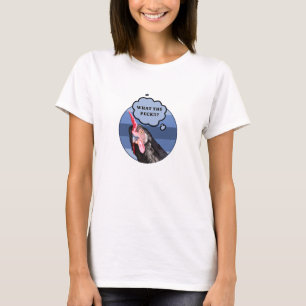 T-shirt Visage de poulet pénible   Quel est le Peck ? !