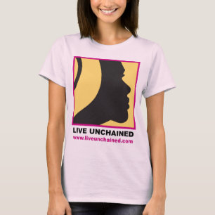 T-shirt visage de profil