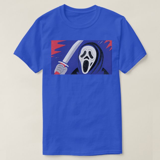 T-shirt visage de Scream (Design devant)