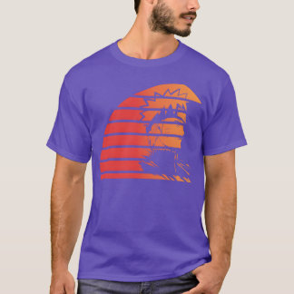 T-shirt Visage d'été anime vintage