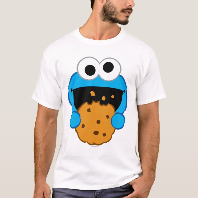T-shirt Visage du cookie (Devant)