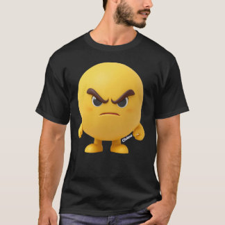 T-shirt Visage en colère