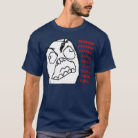 Visage fâché Meme de rage de Fuu Fuuu de type de
