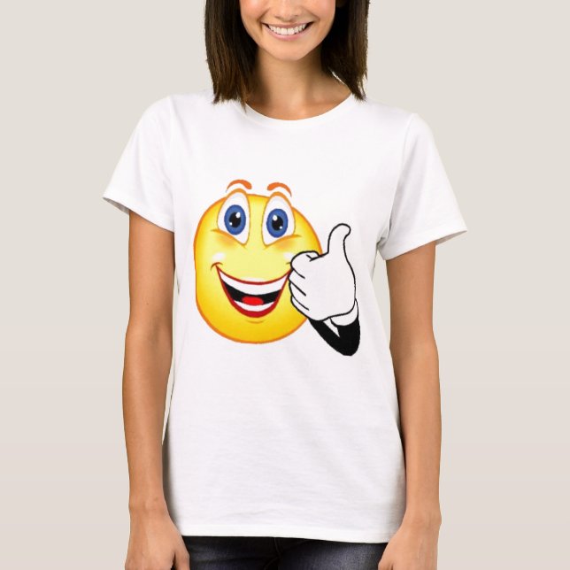 T-shirt Visage heureux (Devant)