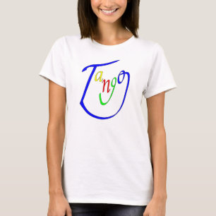 T-shirt Visage heureux de tango