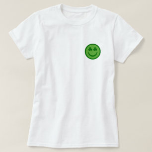 T-shirt Visage heureux Trèfle Prépa