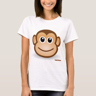 T-shirt Visage mignon de singe