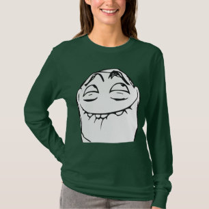 T-shirt Visage riant Meme comique de rage de PFFTCH