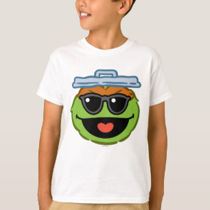 T-shirt Visage souriant Oscar avec lunettes de soleil