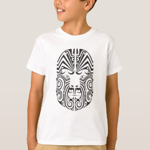 T-shirt Visage tribal de tatouage