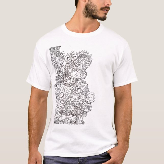 T-shirt Visages (Devant)
