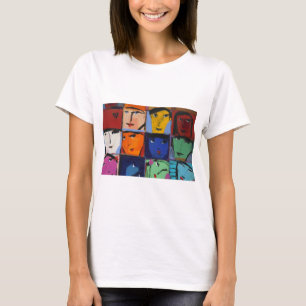 T-shirt Visages
