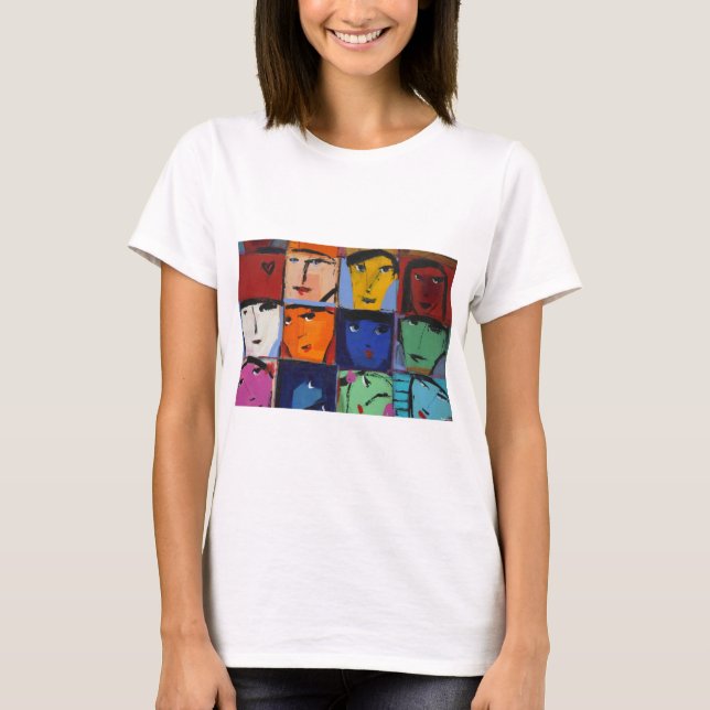 T-shirt Visages (Devant)