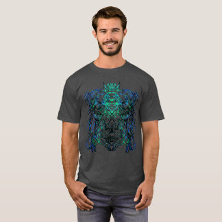 T-shirt visages fantaisistes