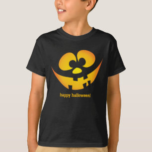 T-shirt Visages maladroits du feu follet - Halloween