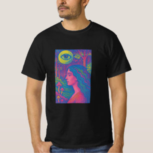T-shirt Vision éveillée - Psychedelic Forest Muse Tee