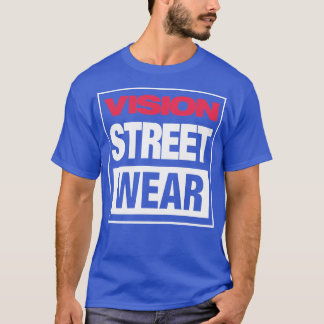 T-shirt Vision Street Wear 80s Skateboard Retro 1980s C