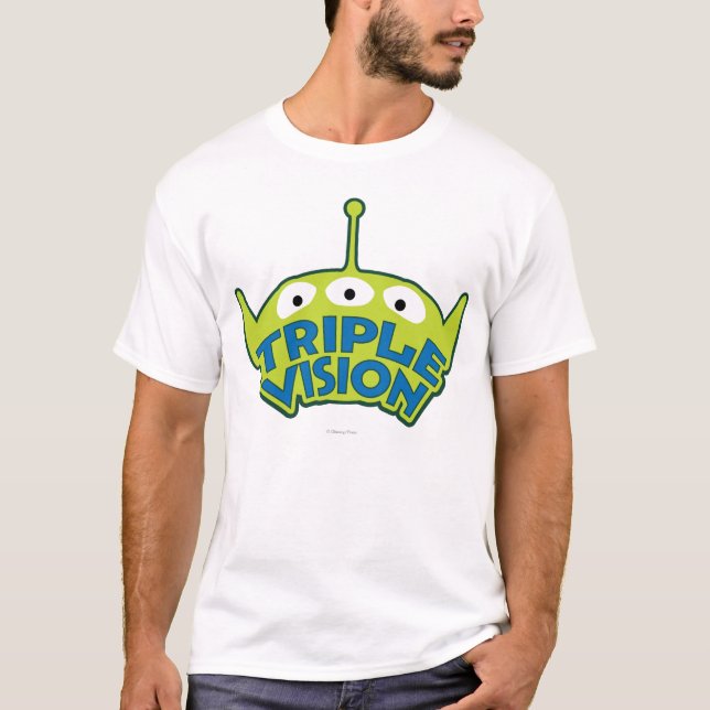T-shirt Vision triple Alien (Devant)