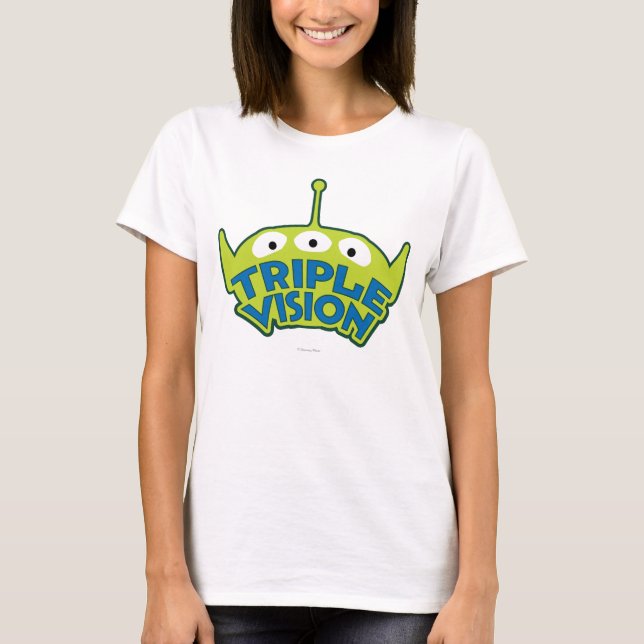 T-shirt Vision triple Alien (Devant)