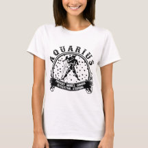 Visionnaire cosmique : Aquarius Zodiac Tee