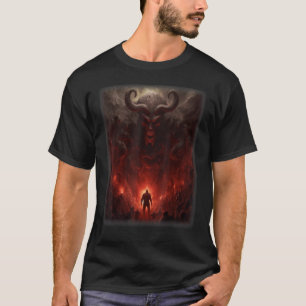 T-shirt Visions de l'enfer Satan Devils Démons Monster Ske