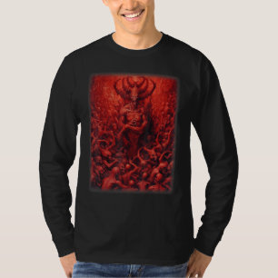 T-shirt Visions de l'enfer Satan Diables Démons Monstre sq