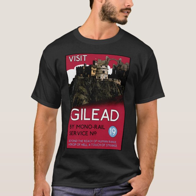 T-shirt Visit Gilead (The Dark Tower) (Devant)