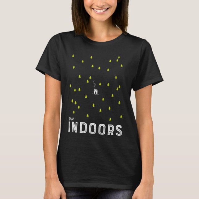 T-shirt Visit Indoors  (Devant)