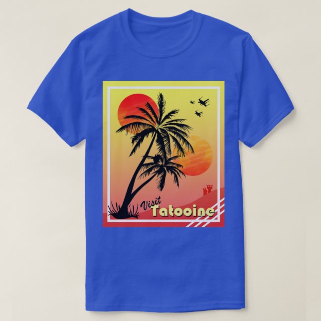 T-shirt Visite de Tatooine (Design devant)
