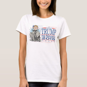 T-shirt Visite d'éléphant de GOP d'atout