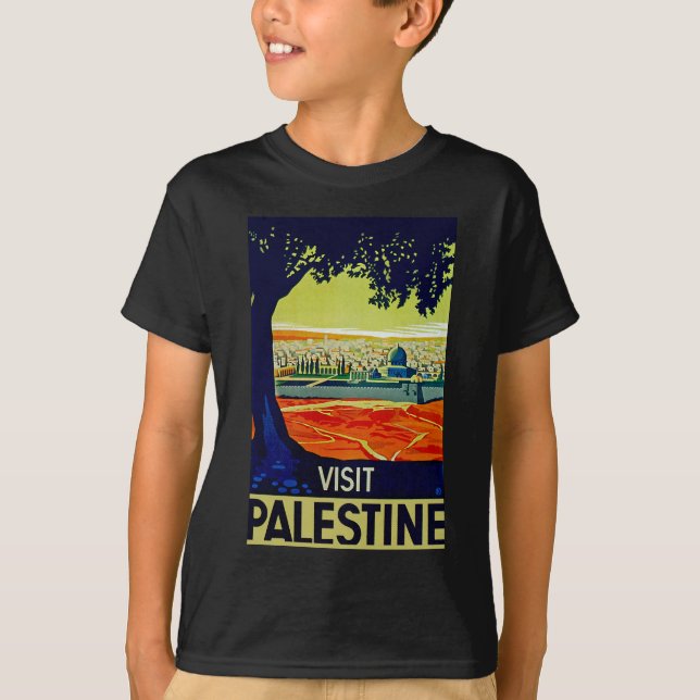 T-shirt Visite Palestine (Devant)