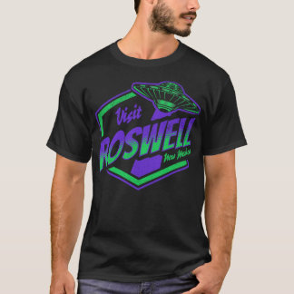 T-shirt Visite vintage Roswell Nouveau-Mexique Funny Flyin