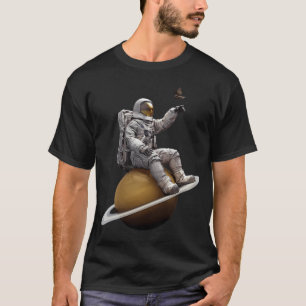 T-shirt Visiter Saturne