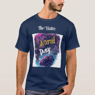 T-shirt Visiteur : Ciel de nuit comète magique et astéroïd