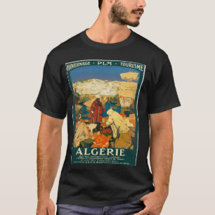 T-shirt Visitez l'Algérie Voyage Vintage Artwork de Daniel