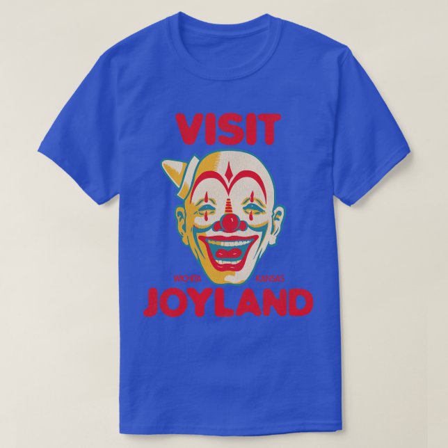 T-shirt Visitez le Joyland Retro Defunct Amusement Park Wi (Design devant)