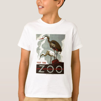 T-shirt Visitez le zoo - l'affiche de WPA -