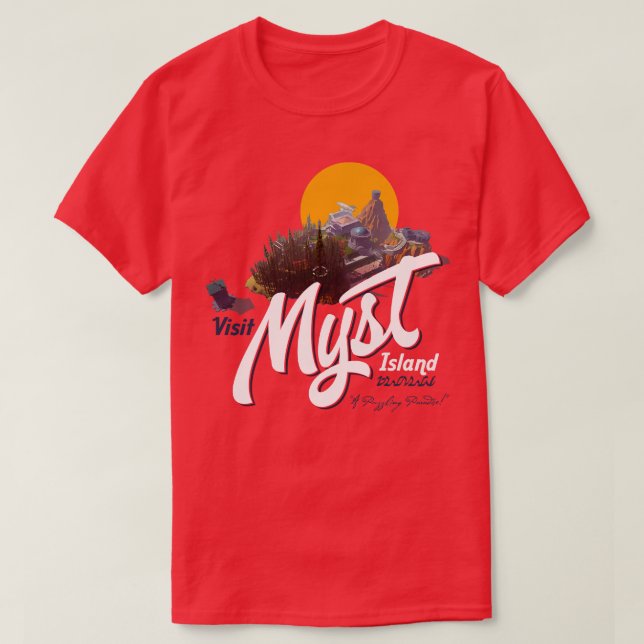 T-shirt Visitez Myst (Design devant)