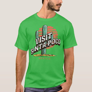 T-shirt Visitez Père Noël Poco Mexico