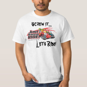 T-shirt Vissez-le. Laisse le tour ! Pièce en t