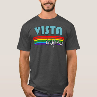 T-shirt Vista California Pride Vista LGBT Don LGBTQ Suppo