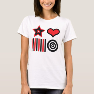 T-shirt visuel de stimulation de nouveau mois des