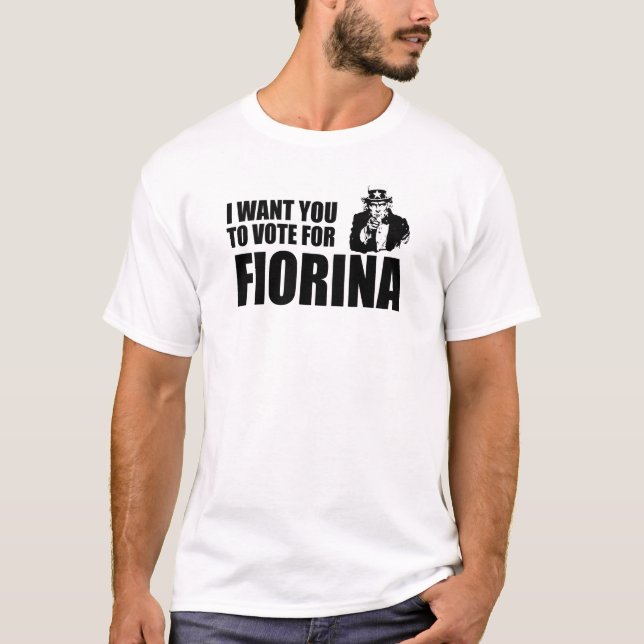 T-SHIRT VITESSE DE CAMPAGNE DE CARLY FIORINA (Devant)