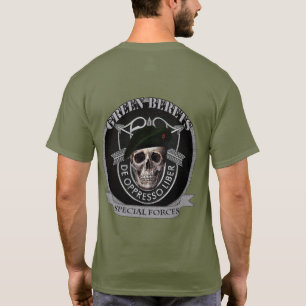T-SHIRT VITESSE DE FORCES SPÉCIALES DE BÉRET VERT
