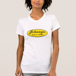 T-shirt Vitesse de Johnny et Chrome vintage