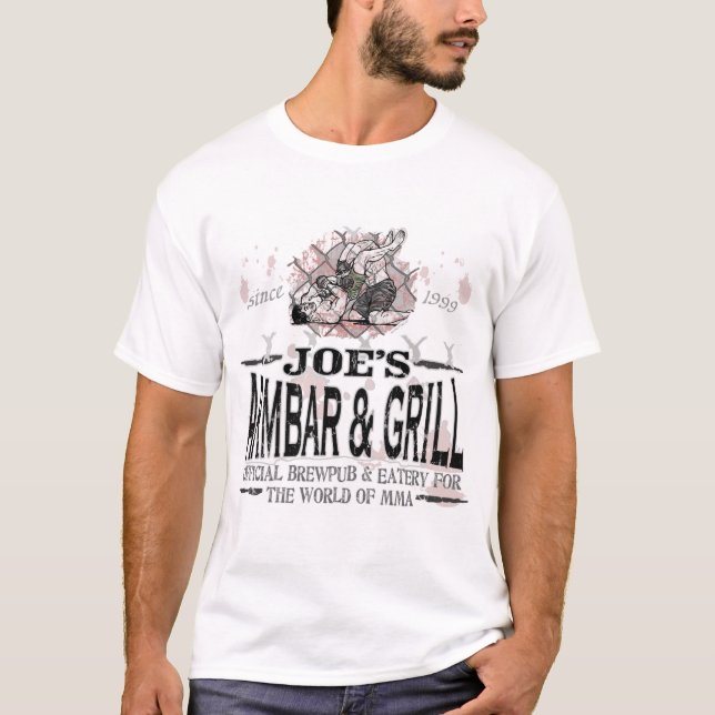 T-shirt Vitesse de MIXED MARTIAL ART d'Armbar et de gril (Devant)