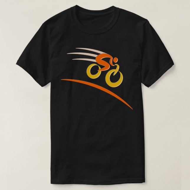 T-shirt Vitesse du vélo T (Design devant)